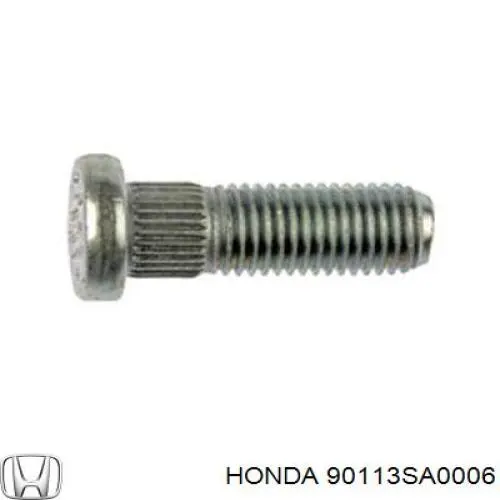 Do koszyka 90113SA0006 Honda Szpilka koła tylna