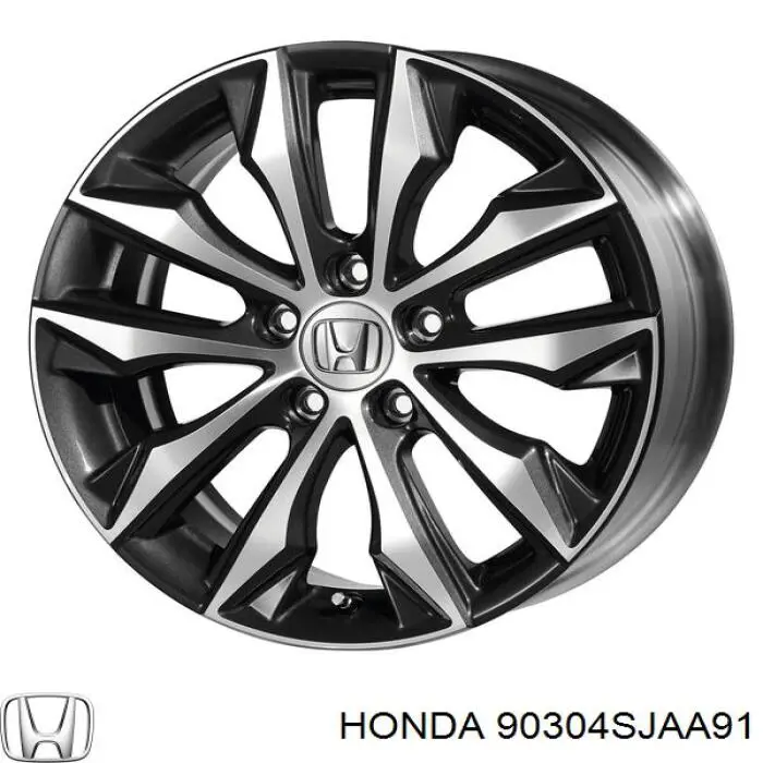 Do koszyka 90304SJAA91 Honda Nakrętka koła