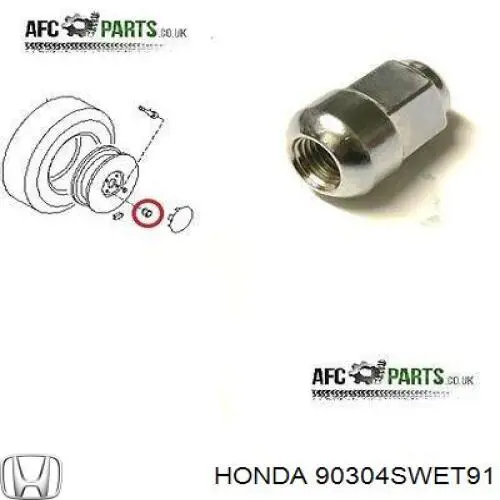 Nakrętka koła do Honda CR-V IV RM
