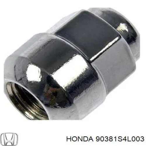 Do koszyka 90381S4L003 Honda Nakrętka koła