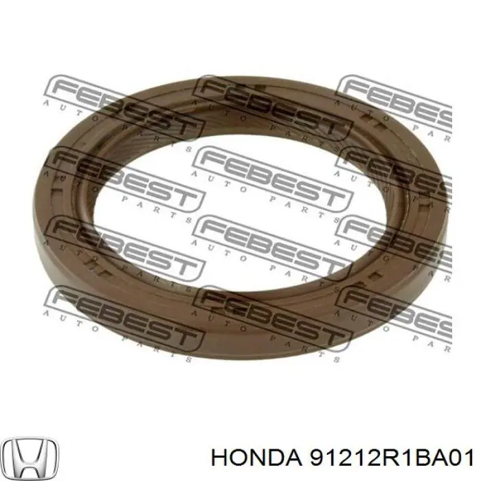 Uszczelniacz wału korbowego przedni Honda 91212R1BA01 cena, od 9,49 USD