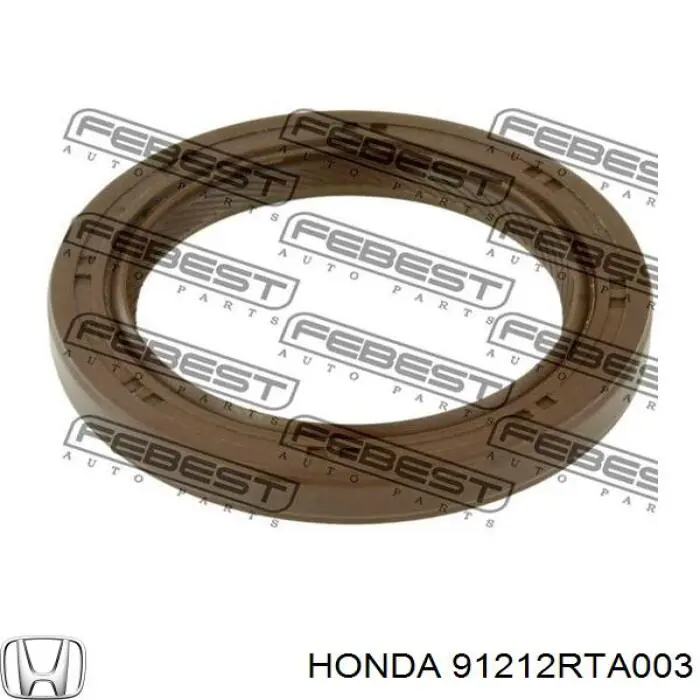 Uszczelniacz wału korbowego przedni Honda 91212RTA003 cena, od 9,49 USD