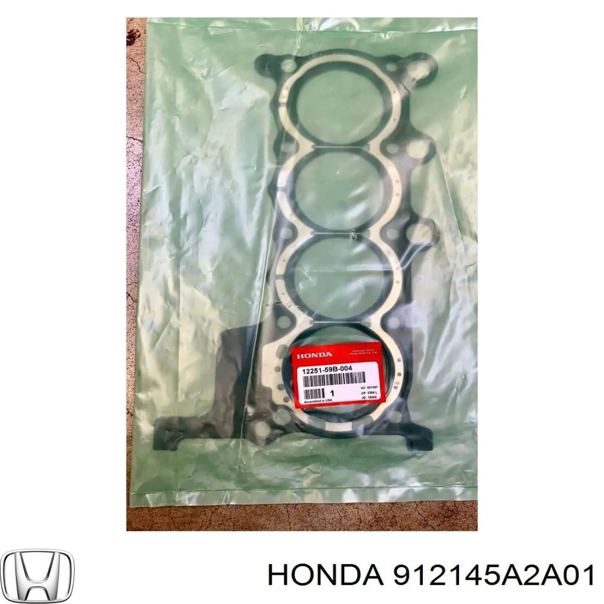 912145A2A01 Honda Uszczelniacz wału korbowego przedni
