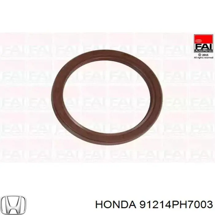 Uszczelniacz wału korbowego silnika tylny Honda 91214PH7003 cena, od 7,15 USD