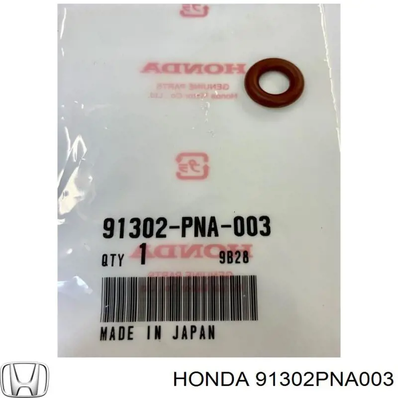 Pierścień uszczelniający wtryskiwacza Honda 91302PNA003 cena, od 4,11 USD