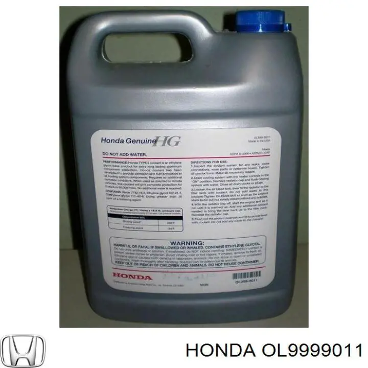 Do koszyka OL9999011 Honda Ciecz chłodząca