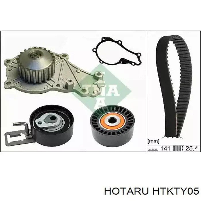 Łańcuch rozrządu, zestaw Hotaru HTKTY05 cena, od 144,88 USD