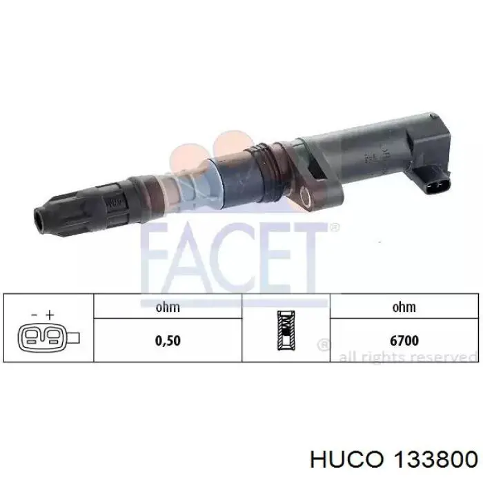 Cewka zapłonowa Huco 133800 cena, od 19,41 USD