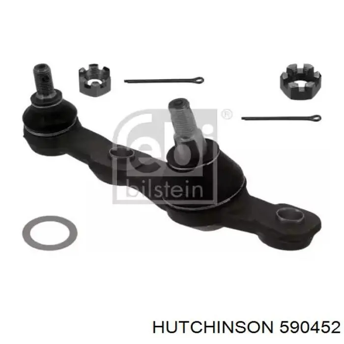 Tuleja stabilizatora przedniego Hutchinson 590452 cena, od 5,66 USD
