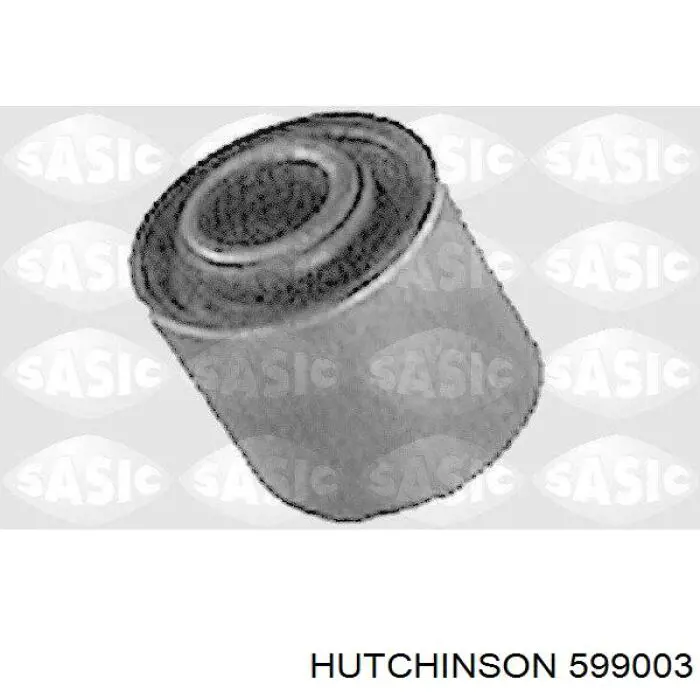Do koszyka 599003 Hutchinson Silentblock wspornika tylnej poduszki silnika