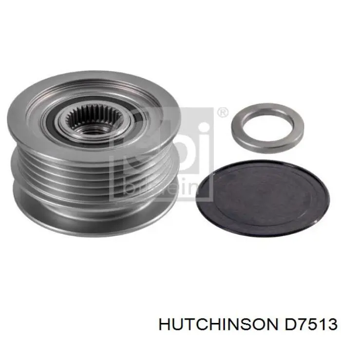 Koło pasowe alternatora Hutchinson D7513 cena, od 70,63 USD