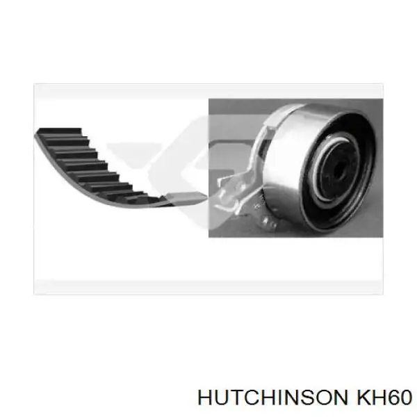 Pasek rozrządu, zestaw Hutchinson KH60 cena, od 54,21 USD