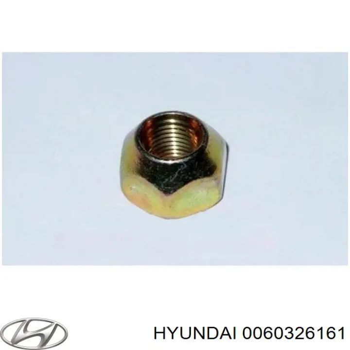 Nakrętka koła Hyundai/Kia 0060326161 cena, od 2,53 USD