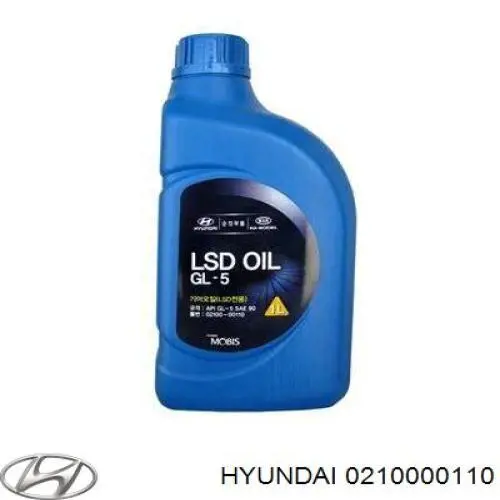Olej przekładniowy Hyundai/Kia 0210000110 cena, od 15,99 USD