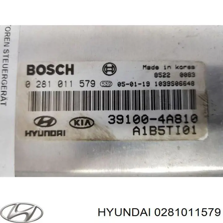 Sterownik silnika Hyundai/Kia 0281011579 cena, od 132,80 USD