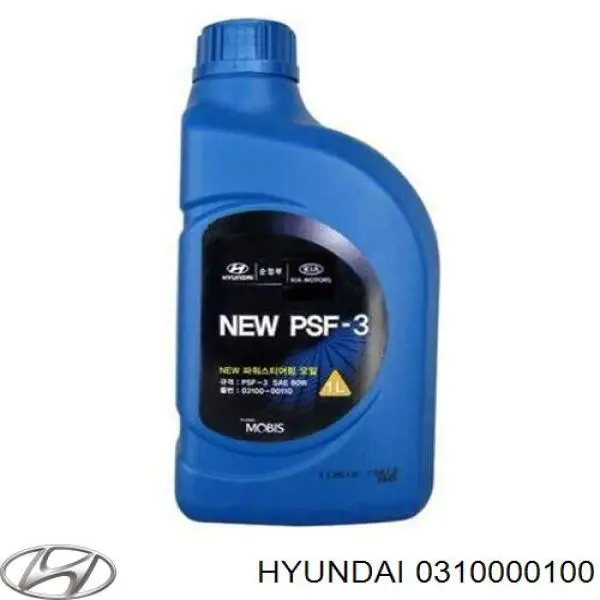 Płyn hydraulicznego układu wspomagania 0310000100 Hyundai/Kia