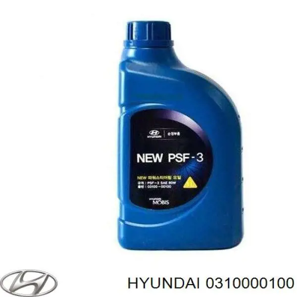 Płyn hydraulicznego układu wspomagania Hyundai/Kia 0310000100 cena, od 16,03 USD