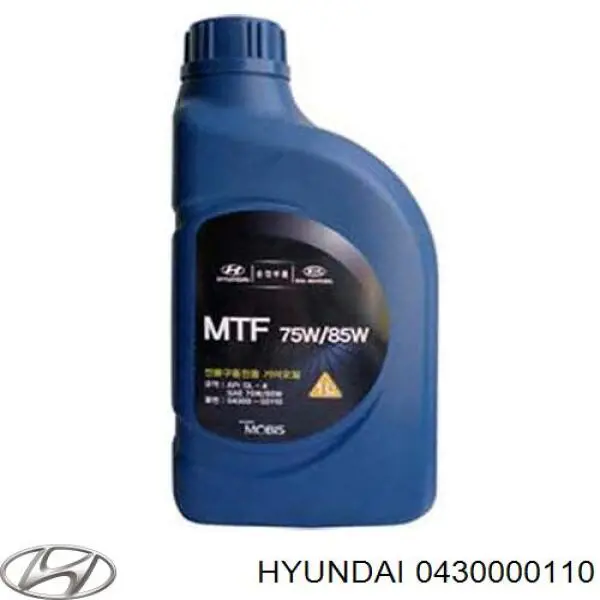 Olej przekładniowy Hyundai/Kia 0430000110 cena, od 12,34 USD