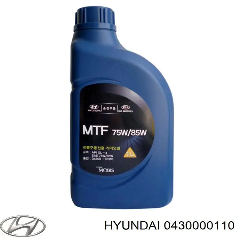 Do koszyka 0430000110 Hyundai/Kia Olej przekładniowy