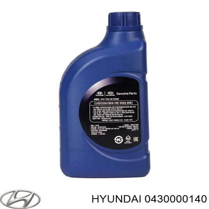 Olej przekładniowy 0430000140 Hyundai/Kia