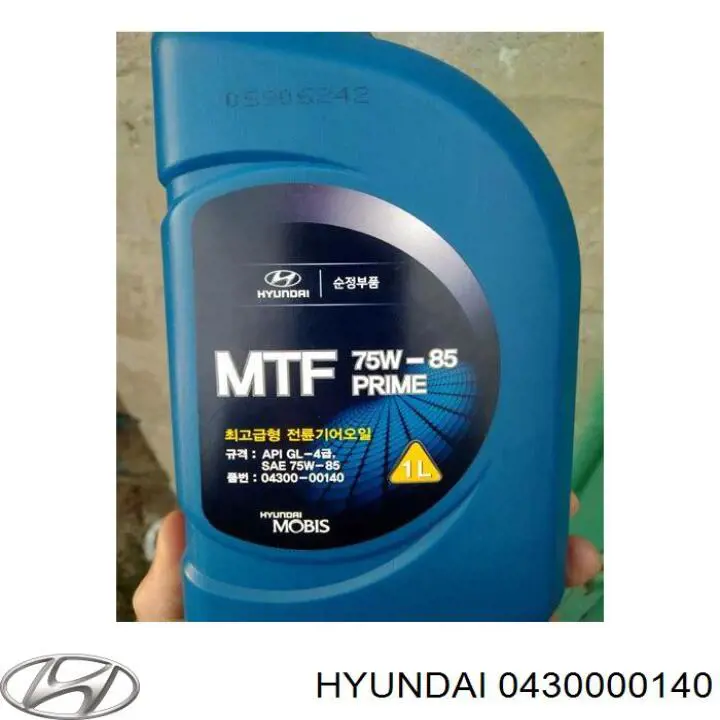 Olej przekładniowy 0430000140 Hyundai/Kia