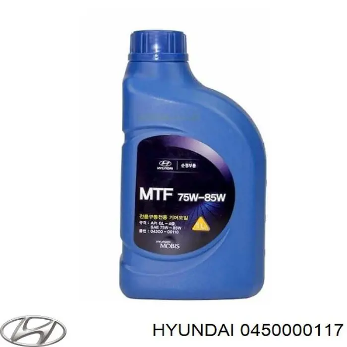 Do koszyka 0450000117 Hyundai/Kia Olej przekładniowy