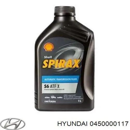 Olej przekładniowy 0450000117 Hyundai/Kia