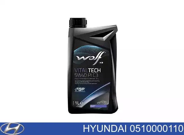 Olej przekładniowy 0510000110 Hyundai/Kia