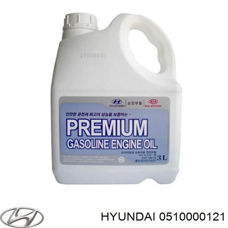 Olej do silnika Hyundai/Kia 0510000121 cena, od 16,66 USD