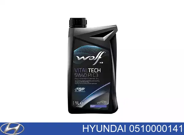 0510000141 Hyundai/Kia Olej do silnika