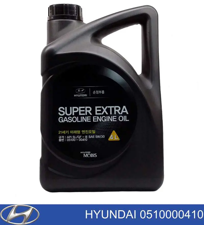 Olej do silnika Hyundai/Kia 0510000410 cena, od 42,31 USD