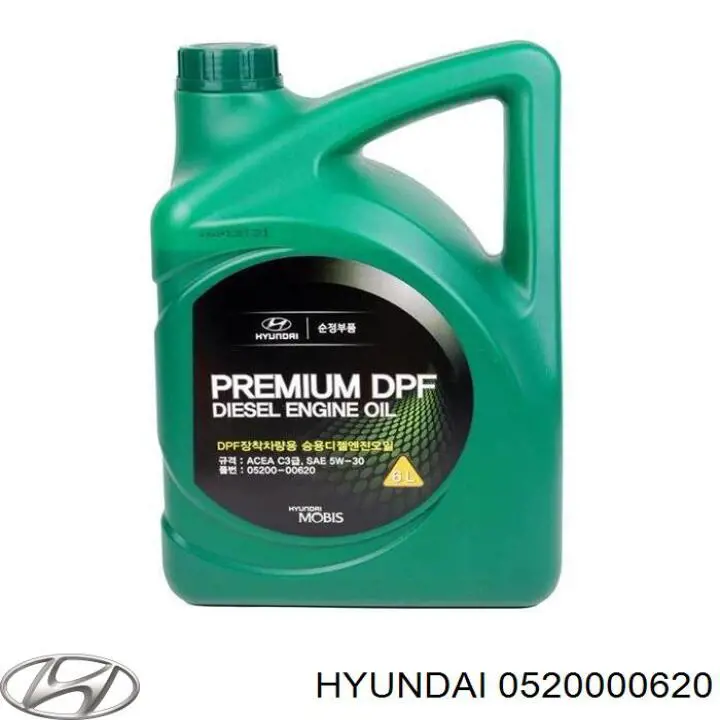 Olej do silnika Hyundai/Kia 0520000620 cena, od 72,06 USD