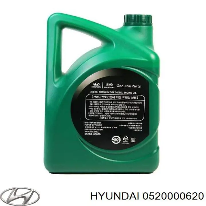 Do koszyka 0520000620 Hyundai/Kia Olej do silnika