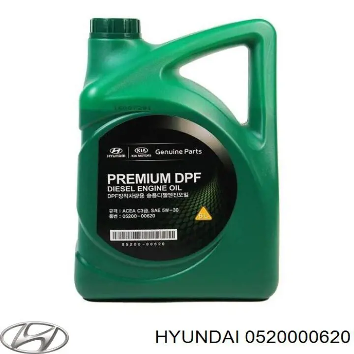 Olej do silnika 0520000620 Hyundai/Kia