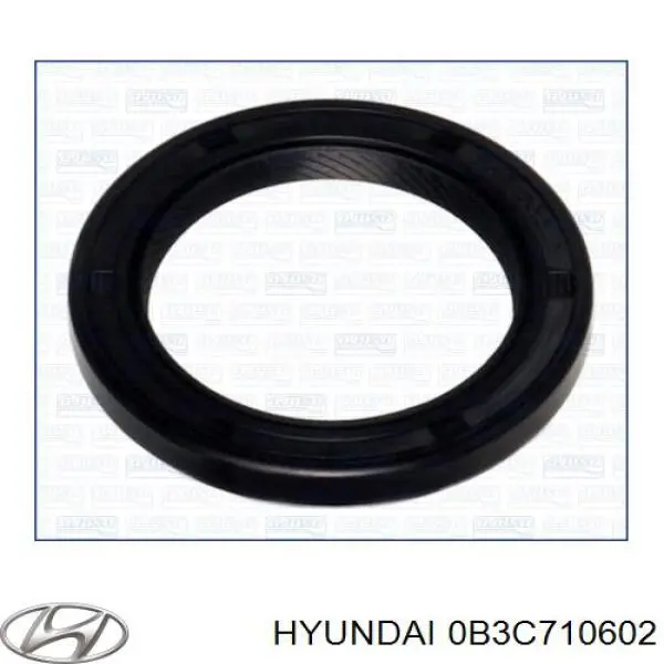 Do koszyka 0B3C710602 Hyundai/Kia Uszczelniacz wału korbowego przedni