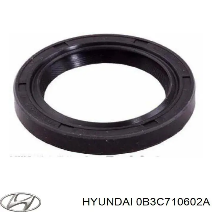 Do koszyka 0B3C710602A Hyundai/Kia Uszczelniacz wału korbowego przedni