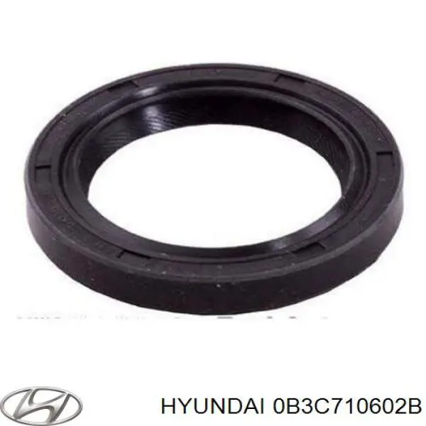 0B3C710602B Hyundai/Kia Uszczelniacz wału korbowego przedni