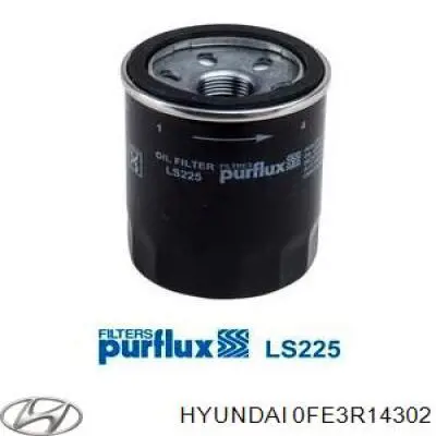 Filtr oleju Hyundai/Kia 0FE3R14302 cena, od 5,59 USD