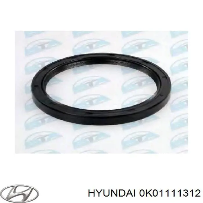 0K01111312 Hyundai/Kia Uszczelniacz wału korbowego silnika tylny