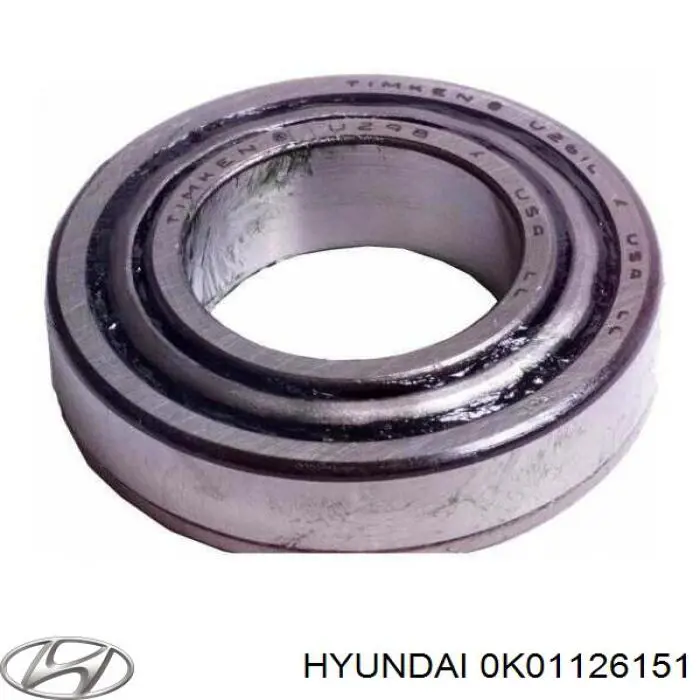 Lożysko piasty tylnej Hyundai/Kia 0K01126151 cena, od 38,40 USD