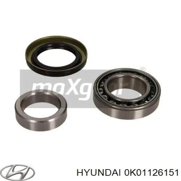 0K01126151 Hyundai/Kia Lożysko piasty tylnej