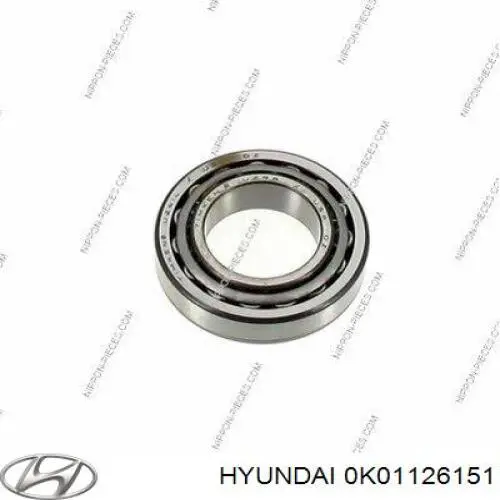 Lożysko piasty tylnej 0K01126151 Hyundai/Kia