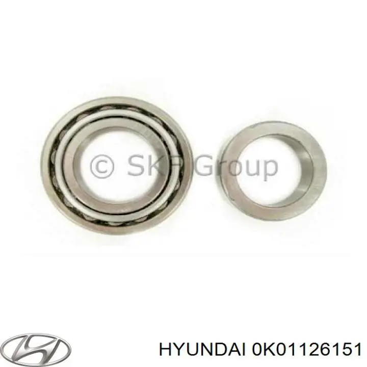Do koszyka 0K01126151 Hyundai/Kia Lożysko piasty tylnej