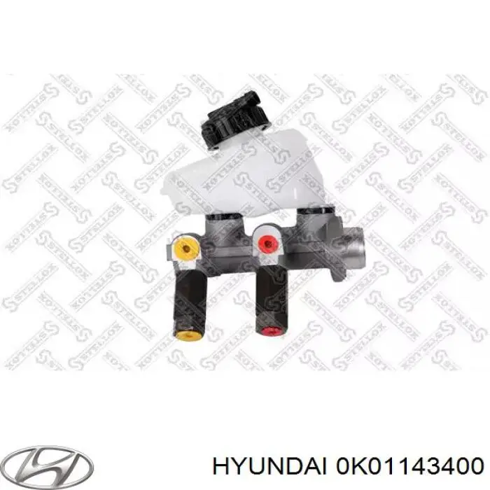 0K01143400 Hyundai/Kia Główny cylinder hamulców