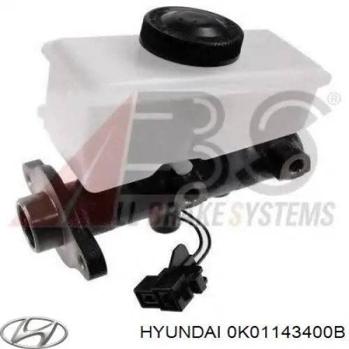 Główny cylinder hamulców Hyundai/Kia 0K01143400B cena, od 37,64 USD