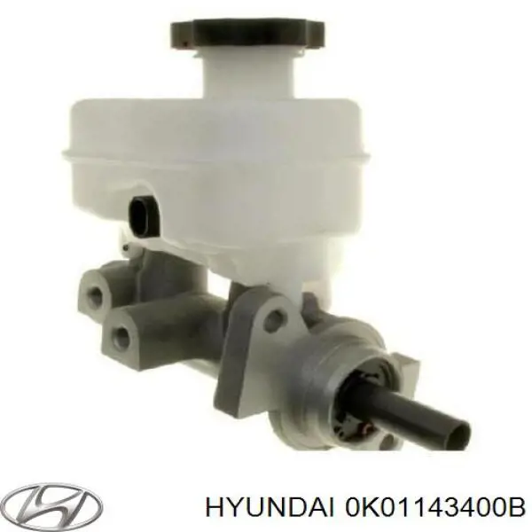 Do koszyka 0K01143400B Hyundai/Kia Główny cylinder hamulców