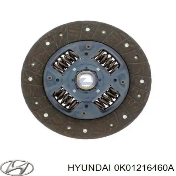 0K01216460A Hyundai/Kia Tarcza sprzęgła