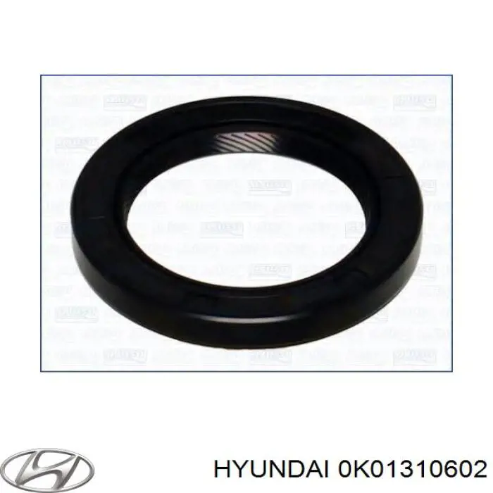 Uszczelniacz wałka rozrządu silnika przedni Hyundai/Kia 0K01310602 cena, od 6,77 USD