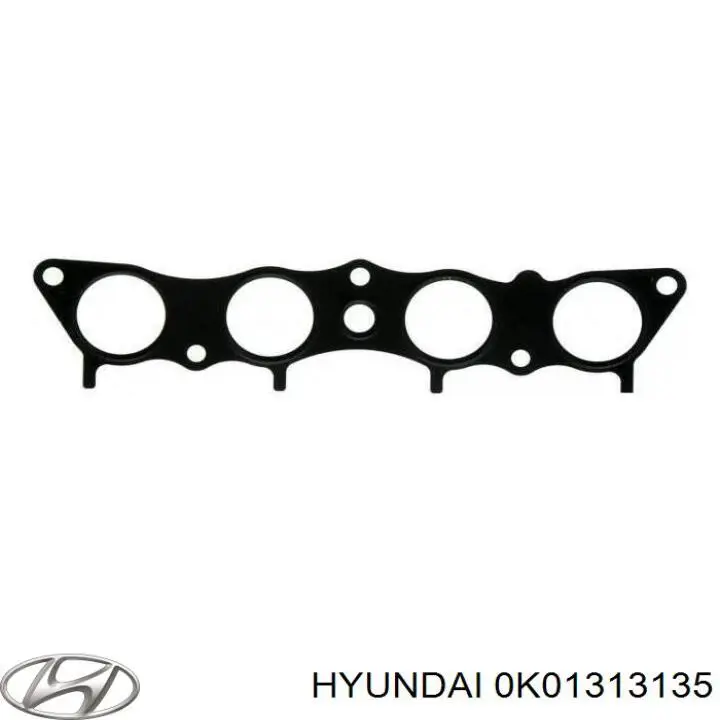 Do koszyka 0K01313135 Hyundai/Kia Uszczelka kolektora ssącego górna
