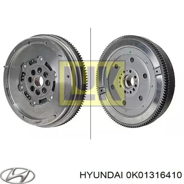 Do koszyka 0K01316410 Hyundai/Kia Docisk sprzęgła